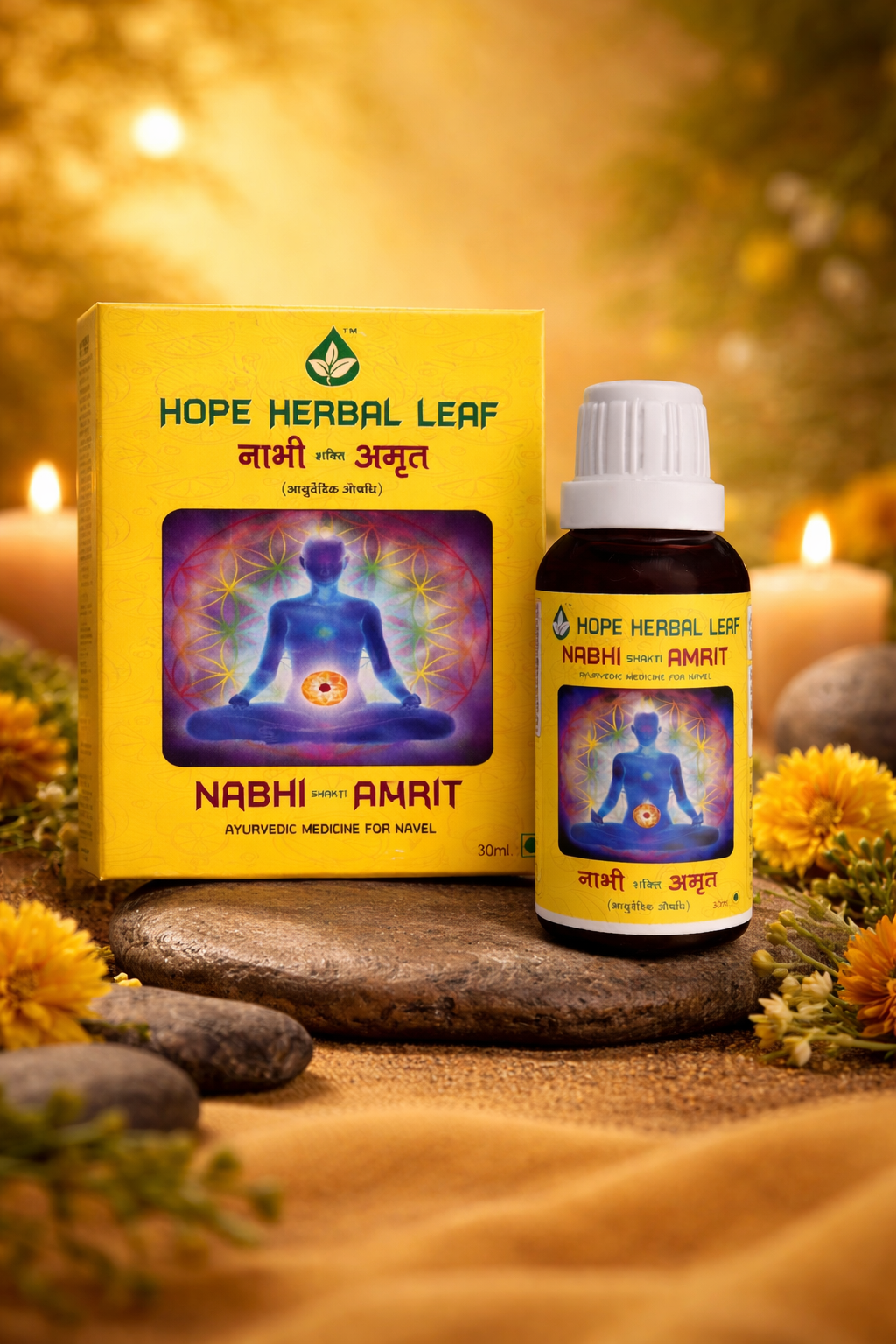 The Secret Center of Your Wellness: Nabhi Shakti Amrit Oil